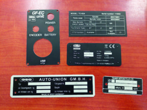 alu fekete lézerrel