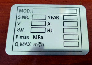 alu fényes fiberrel