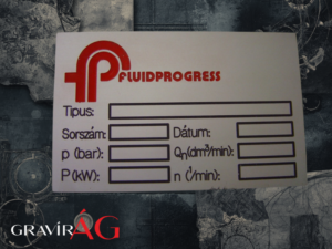 Aluminium adattábla