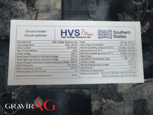 Aluminium adattábla - HVS